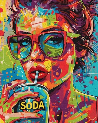 Picture of Malowanie po numerach - Dziewczyna z lemoniad