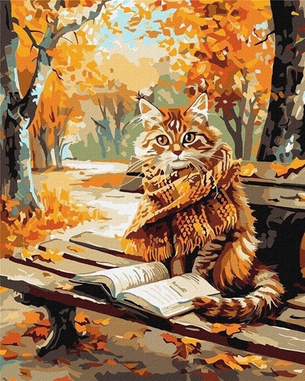 Picture of Malowanie po numerach - Jesienny nastrój 40x50cm