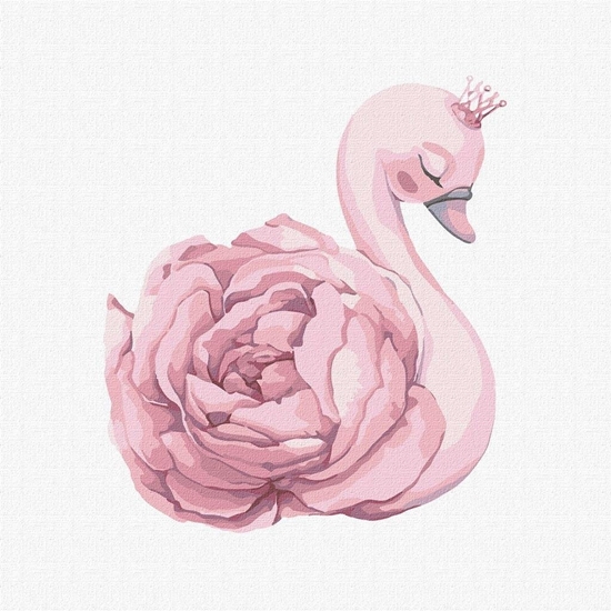 Изображение Ideyka Malowanie po numerach - Ksiniczka abd 30x30cm