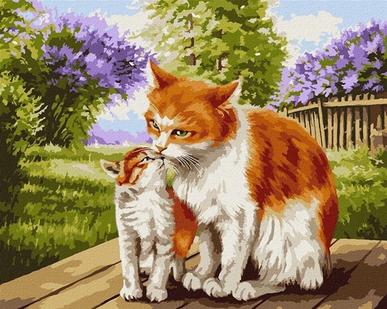 Изображение Malowanie po numerach - Matczyne ciepo 40x50cm