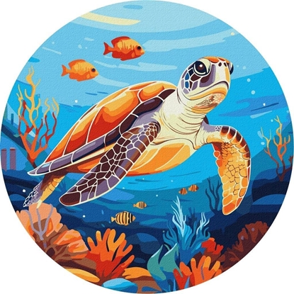 Picture of Ideyka Malowanie po numerach - Mieszkacy oceanu 26cm