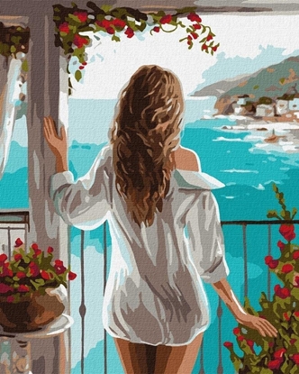 Picture of Malowanie po numerach - Morski dystans 40x50cm