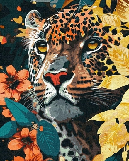 Изображение Ideyka Malowanie po numerach - Niebezpieczny drapienik