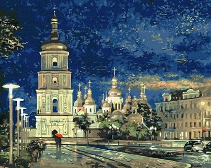 Изображение Ideyka Malowanie po numerach - Plac Sofijski 40x50cm