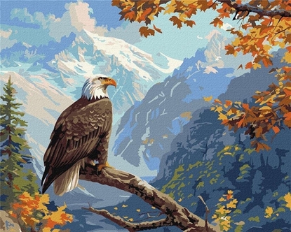 Изображение Malowanie po numerach - Stranik szczytu 40x50cm