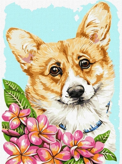 Picture of Malowanie po numerach - Wiosenna rado 30x40cm