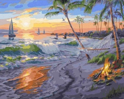 Picture of Malowanie po numerach - Wypoczynek.. 40x50cm