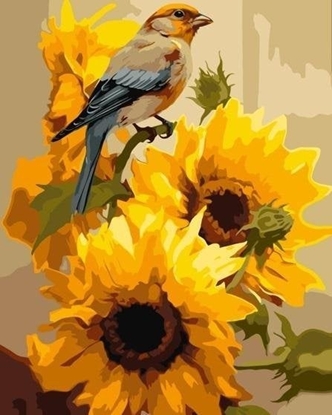 Picture of Malowanie po numerach - Ziba na psiance 40x50cm