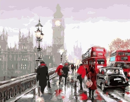 Attēls no Malowanie po numerach 40x50 Londyn
