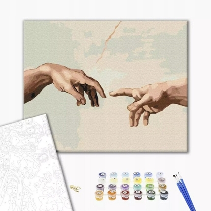 Picture of Malowanie po numerach BRUSHME, 40x50 cm, stworzenie Adama, 1 szt., w pudeku