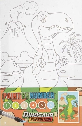 Attēls no Norimpex Malowanie po numerach Dino zielony