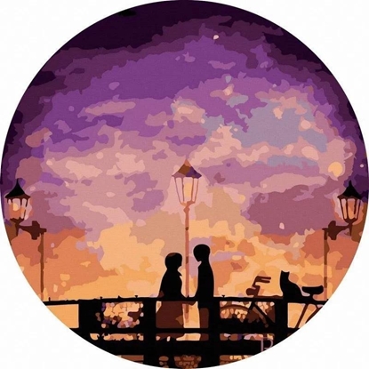 Picture of Malowanie po numerach okrge - Mio 40cm