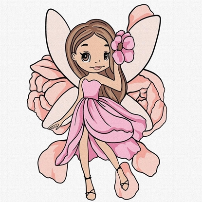 Picture of Malowanie po numerach- Wykwintna czarodziejka Kids