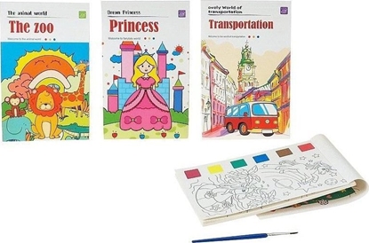 Attēls no Malowanka wodna z farbkami MIX