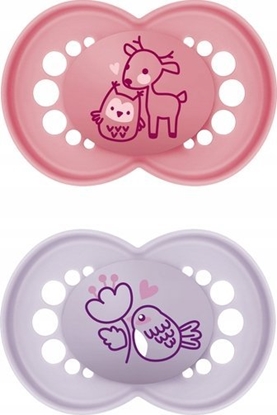 Attēls no MAM BABY 0714 SMOCZEK ORIGINAL 6+ PLANET LOVE DZIEWCZYNKA