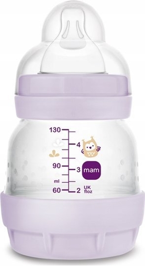 Picture of MAM BABY 1087 BUTELKA A/KOL PERFECT START 130ML PLANET LOVE DZIEWCZYNKA