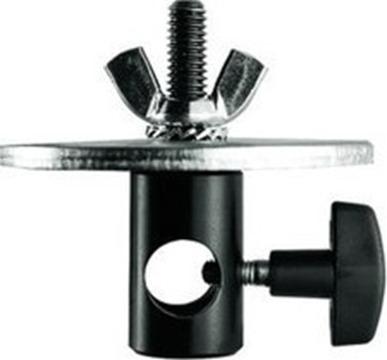 Изображение Manfrotto Adapter na 5/8", platforma 80mm i duga ruba 3/8"
