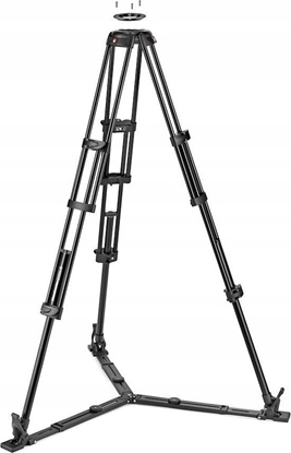 Attēls no Manfrotto Statyw Pro Video Alu Twin 75/100 dolna rozp