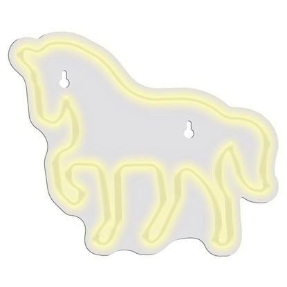 Attēls no Manta SNL103WH Style Neon Lights HORSE  White