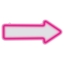 Picture of Manta SNL107PK Style Neon Lights ARROW  pink