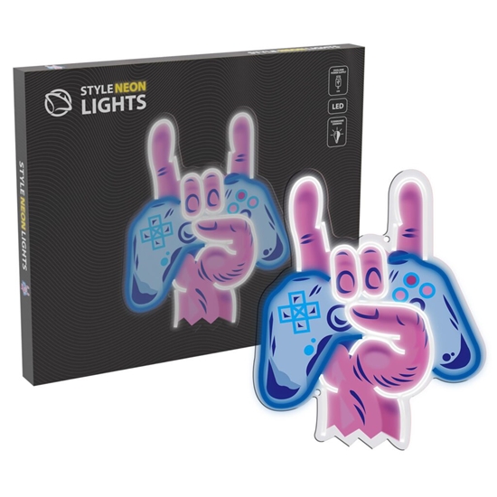 Picture of Manta SNL109MT Style Neon Lights Hand With Gamepad