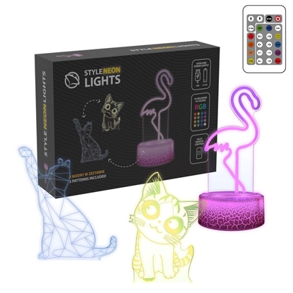 Attēls no Manta SNL119RGB LED lamp Light decoration Animals RGB 3D