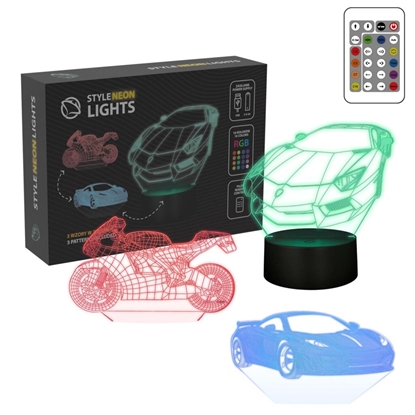 Attēls no Manta SNL120RGB LED lamp Light decoration Vehicles 1 RGB 3D