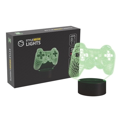 Attēls no Manta SNL57RGB LED lamp Light decoration Gamepad RGB 3D