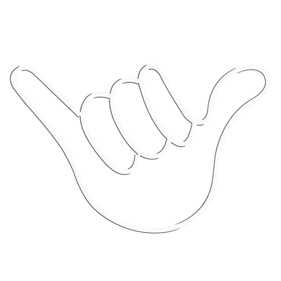 Picture of Manta SNL77WH Style Neon Lights Hand white