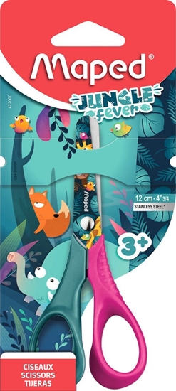 Picture of Maped Noyczki szkolne Jungle Fever Vivo 12cm mix MAPED
