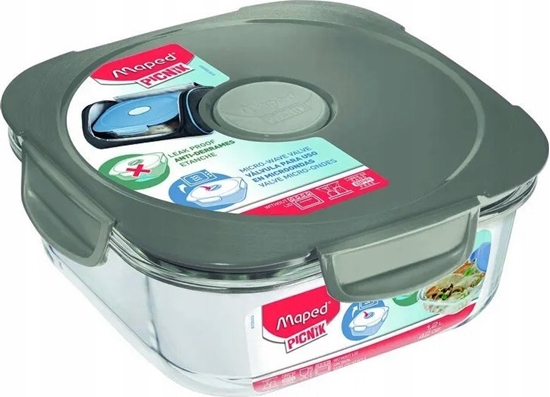 Picture of Maped Pojemnik lunchowy Maped Picnik Concept Adult 1.2L szary