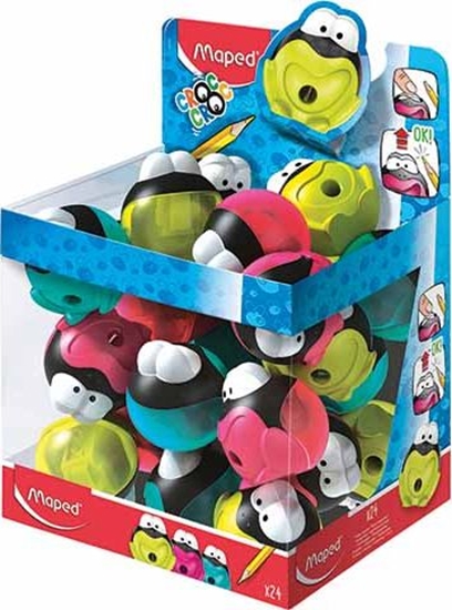 Изображение Maped Temperówka Croc Croc abka z pojemnikiem