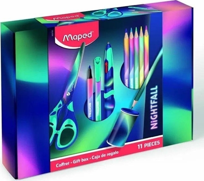 Изображение Maped Zestaw papierniczy Nightfall 11 el. MAPED