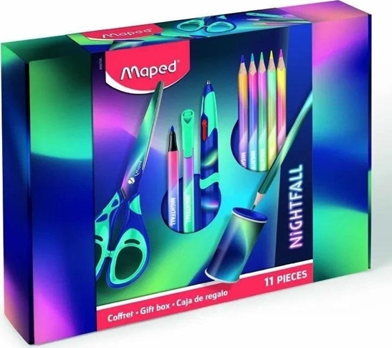 Изображение Maped Zestaw papierniczy Nightfall 11 el. MAPED