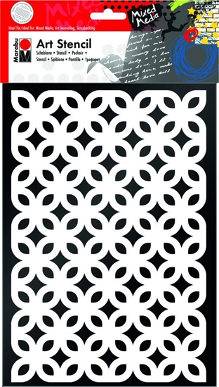 Изображение Marabu Marabu 028500004, Art stencil, Adult & children, White, 297 mm, 210 mm
