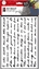 Picture of Marabu Marabu 028500007, Letter stencil, Adult & children, White, 297 mm, 210 mm