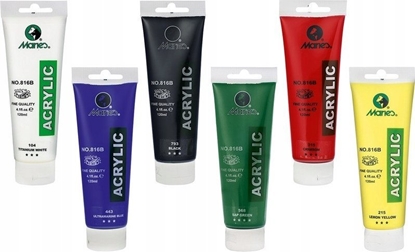 Изображение Maries Farba akrylowa Marie's 120ml, ZIELONY