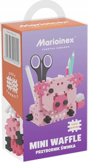 Picture of Marioinex Klocki konstrukcyjne Mini Waffle - Przybornik winka 70 elementów