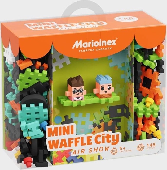 Picture of Marioinex Klocki Mini Waffle 148 el. Pokaz lotniczy