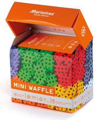 Attēls no Marioinex Klocki Waffle mini 300 szt. w pudeku