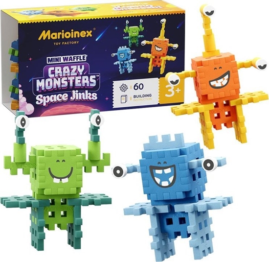 Picture of Marioinex Marioinex Klocki mini Crazy Monsters Space Jinks kosmos 60ele ZA5490