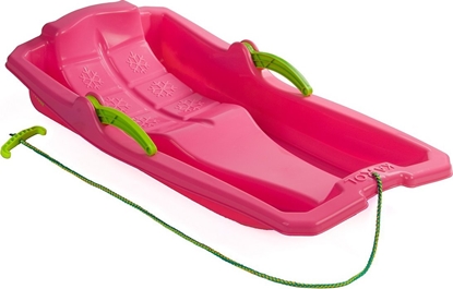 Picture of Marmat Sanki z oparciem i hamulcami róowe 80 x 43 cm