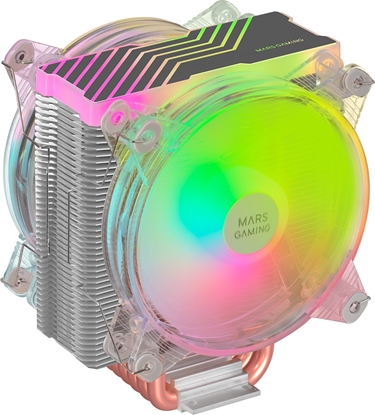 Attēls no Mars Gaming MCPU66 CPU Cooler ARGB 220W Dual Fan 120mm