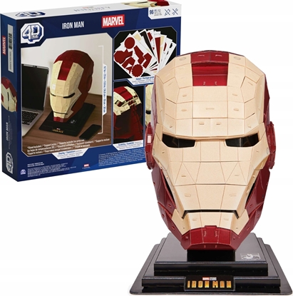 Picture of Marvel MARVEL 4D Puzzle Iron Man Helmet