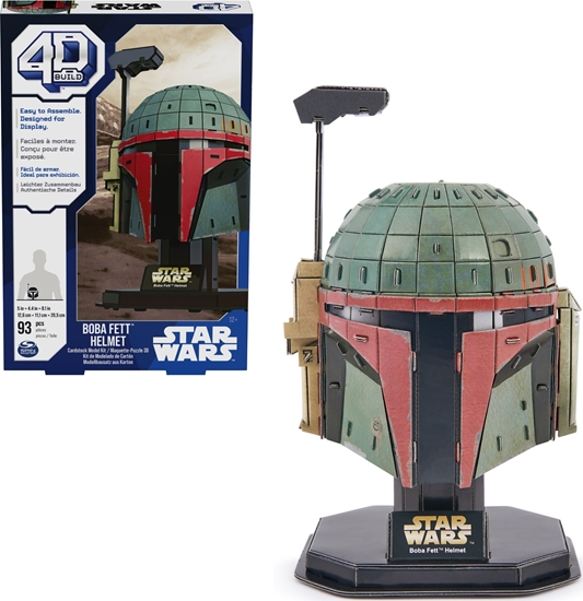 Изображение Marvel STAR WARS 4D Puzzle Boba Fett Helmet