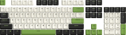 Attēls no Marvo sada vym�niteln�ch kl�ves, PBT Keycap set KP-02 US, zielona
