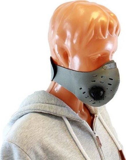 Изображение Maska antysmogowa Alpinestars AG303C MASKA OCHRONNA SPORTOWA ANTYSMOGOWA SZARA uniwersalny