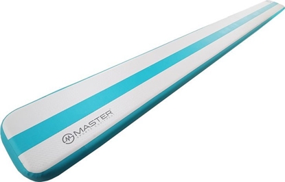 Attēls no Master Dmuchany materac gimnastyczny Airbeam 500 cm x 40 cm x 10 cm niebieski