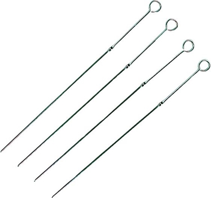Изображение Master Grill & Party Szpikulce do szaszyków 4 sztuki chromowane 38cm (MG105)