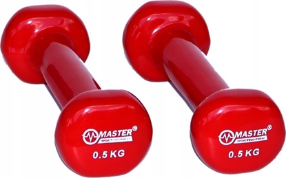 Attēls no Master Hantelki eliwne Pokryte Winylem 0,5 kg x2